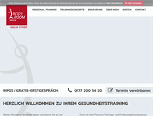 Tablet Screenshot of bodyroomberlin.de